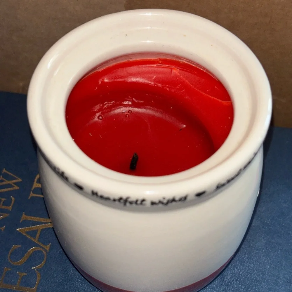 Blyth Homescents Heartfelt Wishes Sweetest Things in Life Candle Ceramic Jar